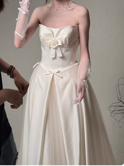 Robe de bal courte à bretelles spaghetti, gris argenté, robe de soirée courte, robe de bal Hoco DH2684