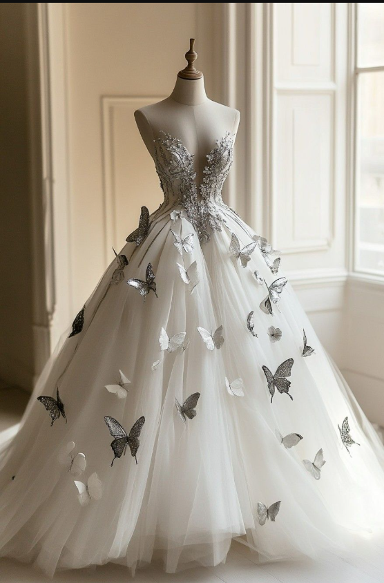 Elegant Sweetheart Neck Ball Gown Tulle Beaded Long Luxury Wedding Dresses White Sleeveless Bridal Gowns DP3020