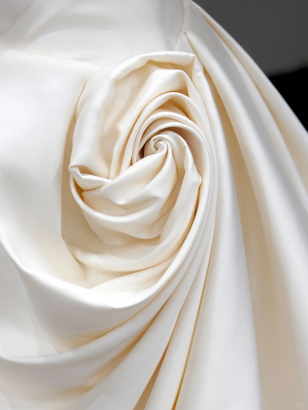Classy Elegant A Line Off The Shoulder Flowers Satin Long Wedding Dress Brides Dress DP639