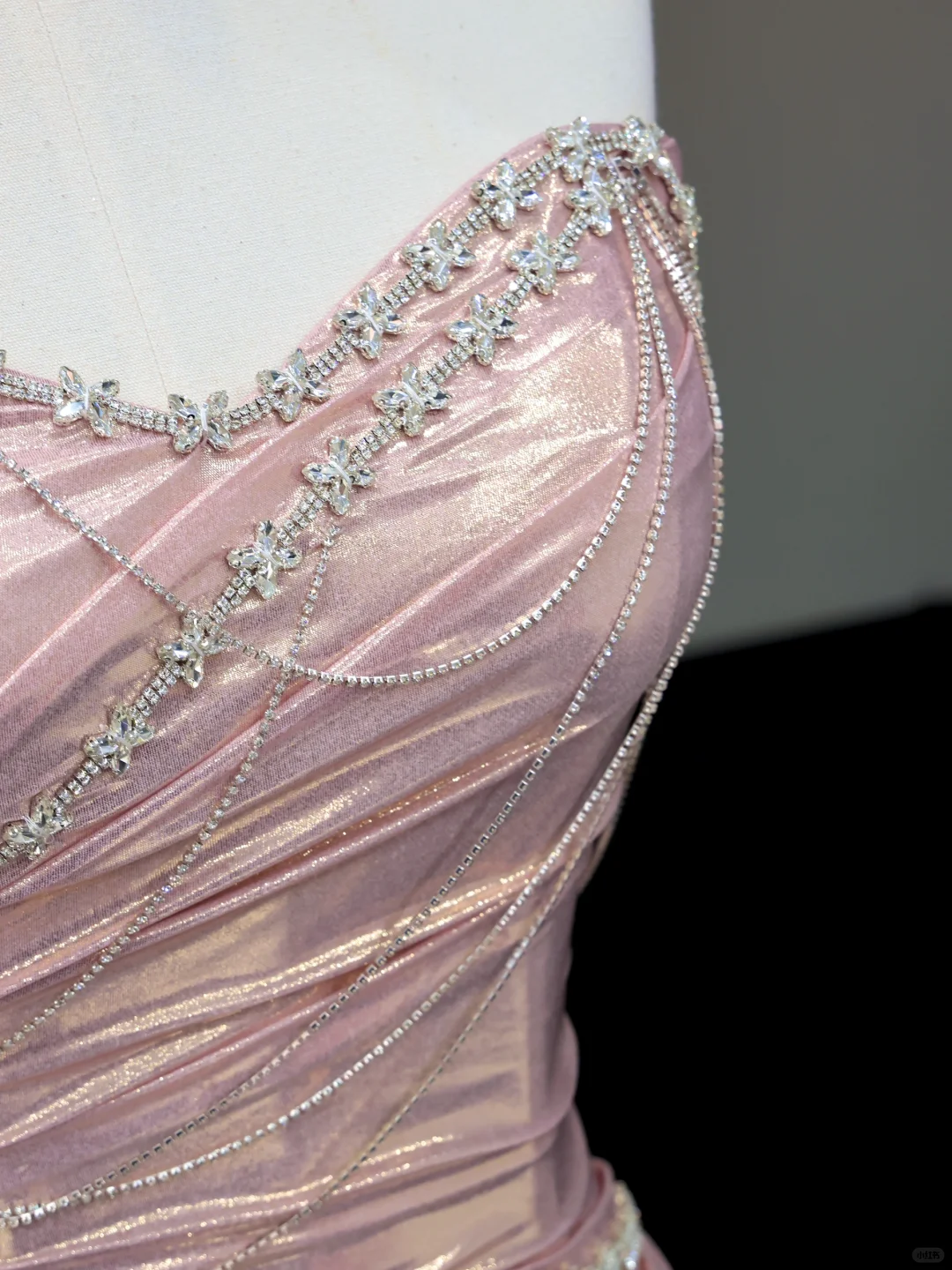 Gorgeous Mermaid Sweetheart Pink Sequin Long Prom Dresses Graduation Dresses DP680