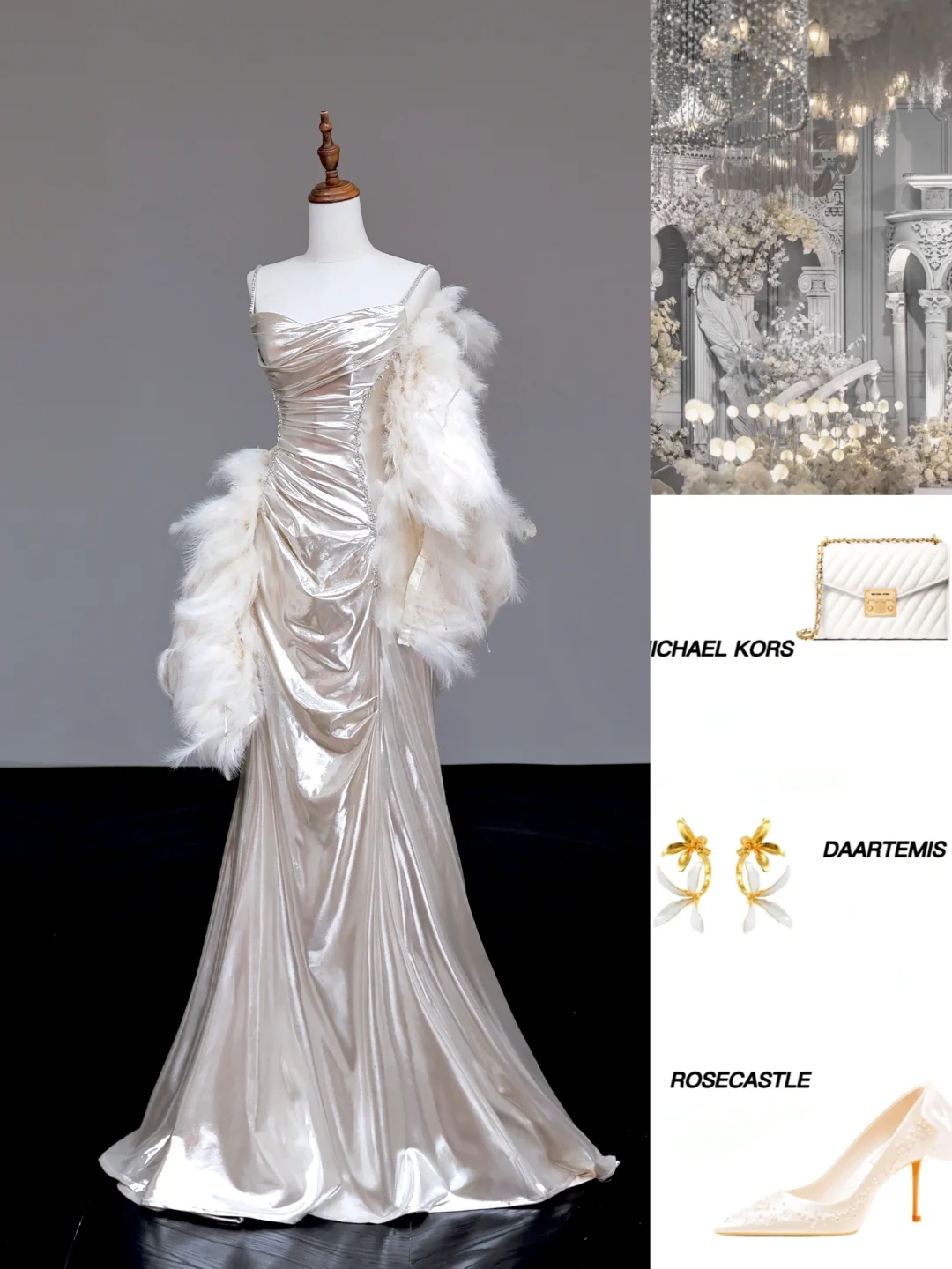 Gorgeous Mermaid Spaghetti Straps Sequin Long Prom Dresses Graduation Dresses DP710