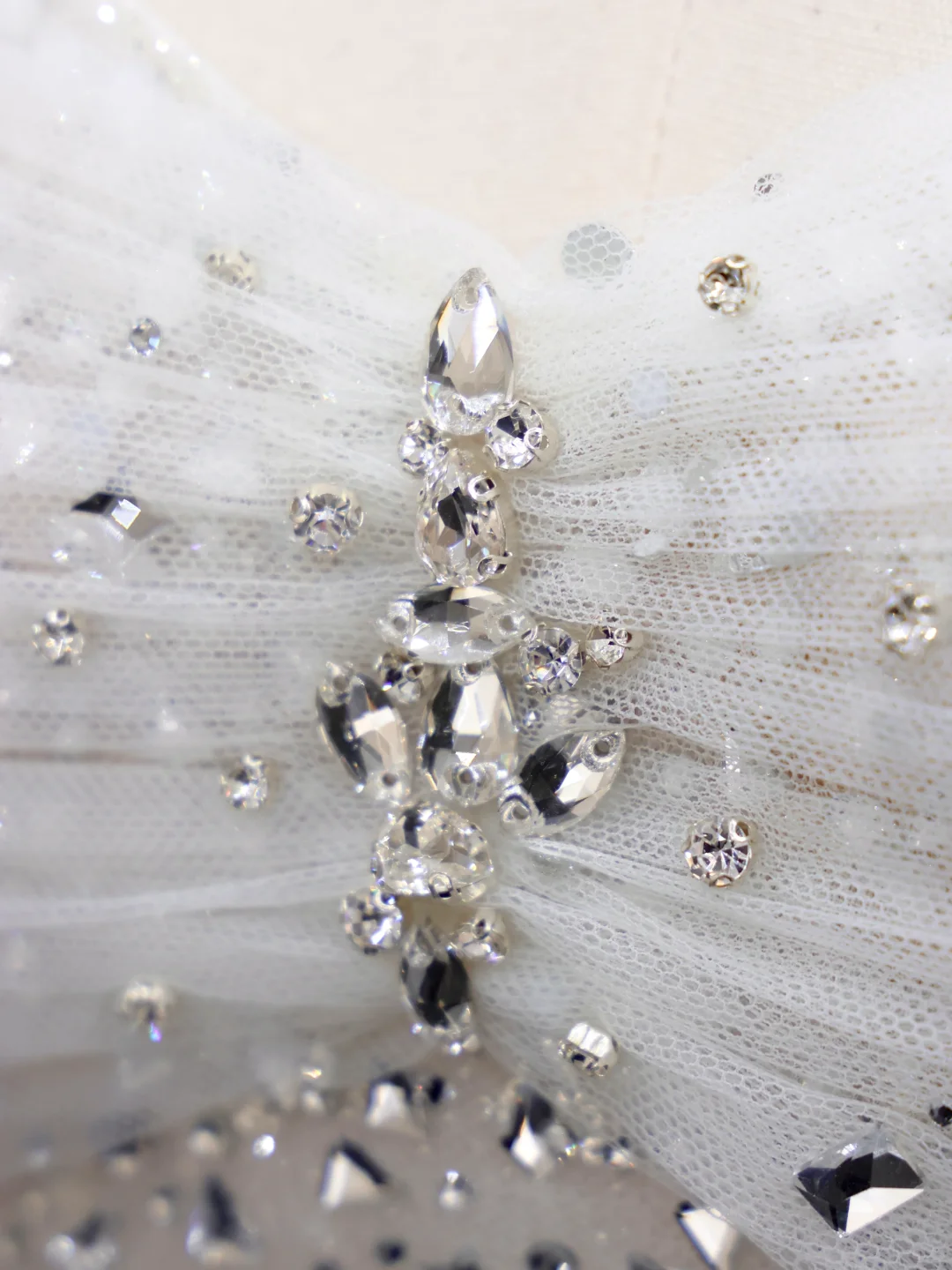 Robe de mariée intemporelle sirène décolleté en cœur en tulle blanc Robes de mariée DP845