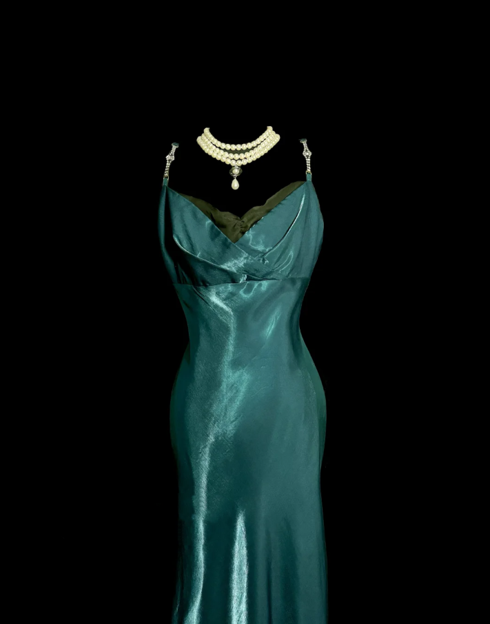 Vintage Sheath Spaghetti Straps Blue Mother Of Bride Dress Party Gown Floor Length For Summer Women DP908