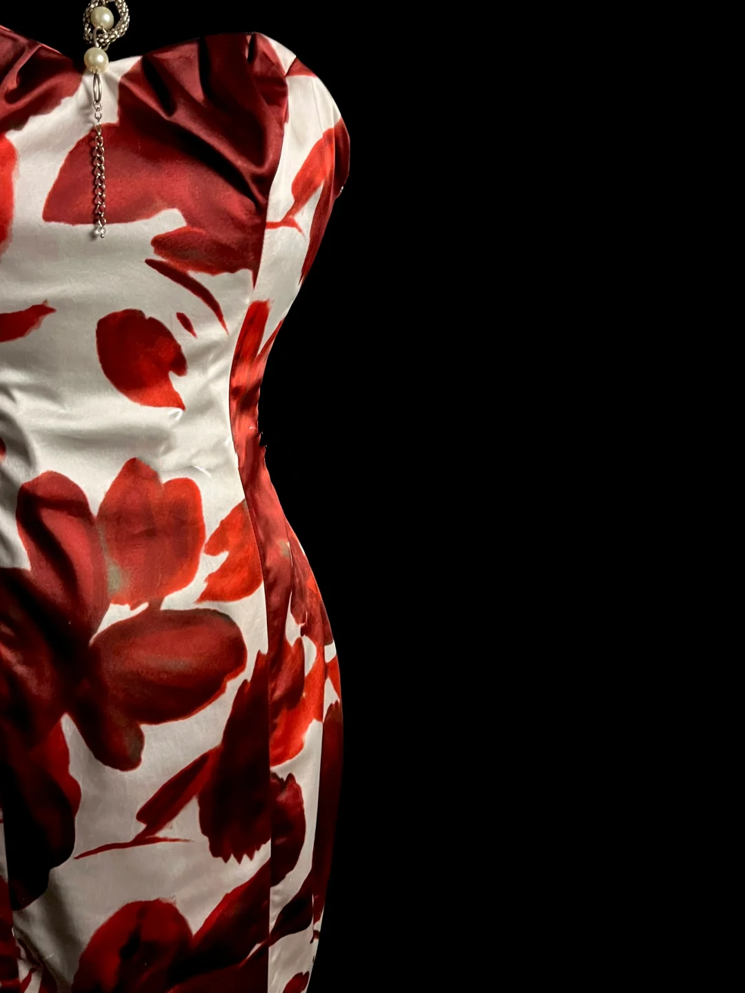 Classy Sheath Strapless Floral Short Homecoming Dress Summer Hoco Dresses Cocktail Dress DP909