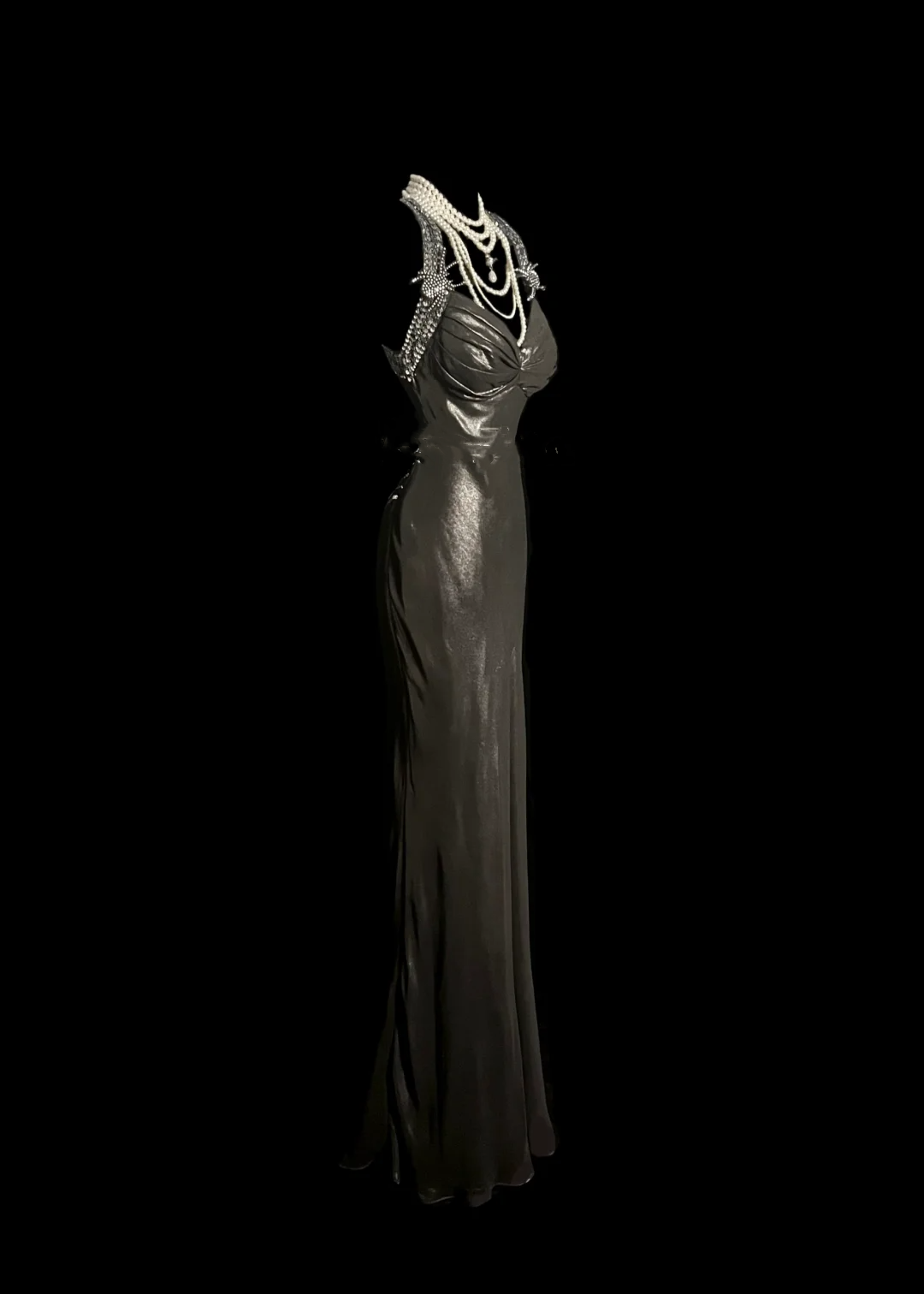Elegant Glamour Mermaid Sweetheart Gray With Beads Long Prom Dresses Party Dress Evening Dress DP926