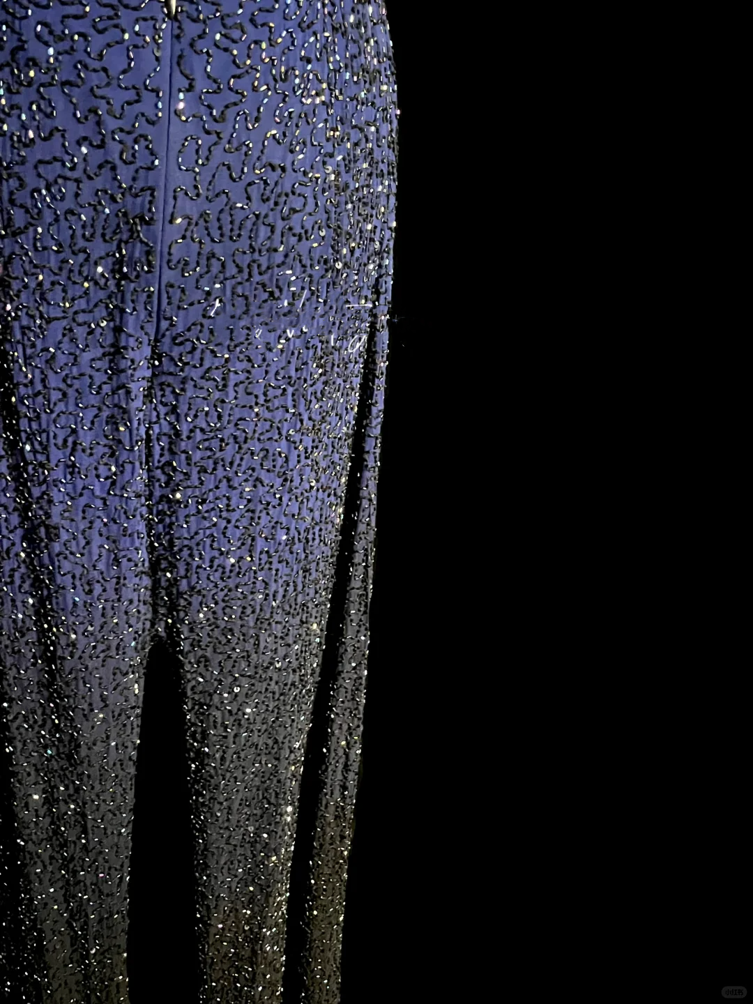 Vintage Mermaid Spaghetti Straps Blue Backless Sequin Long Prom Dresses Party Dress Evening Dress DP930