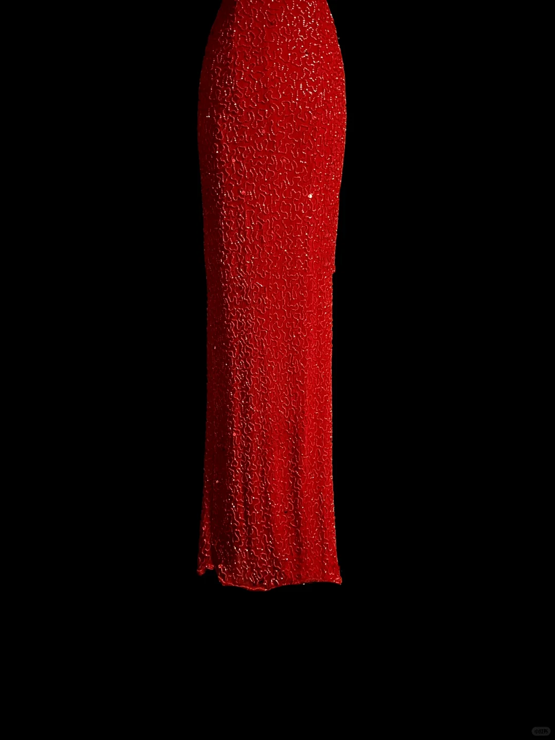 Vintage Mermaid Scoop Red Sequin Long Prom Dresses Evening Gowns Evening Dress DP935