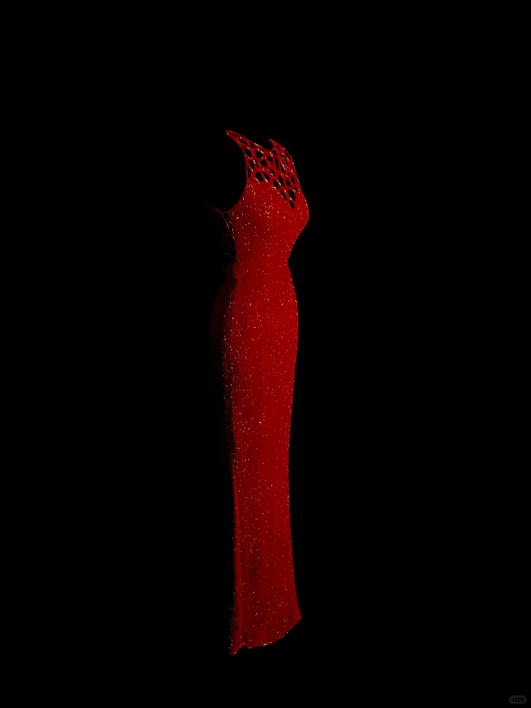 Vintage Mermaid Scoop Red Sequin Long Prom Dresses Evening Gowns Evening Dress DP935