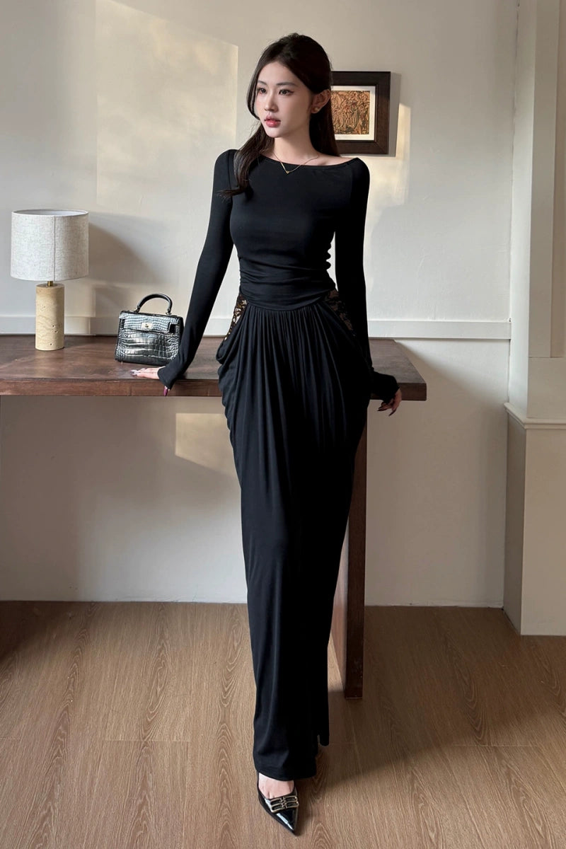 Black Fashion Women‘s Dress S569