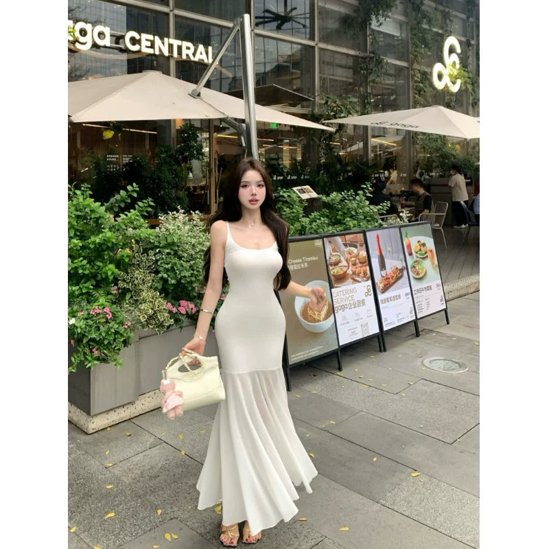 White Women's Dress S696