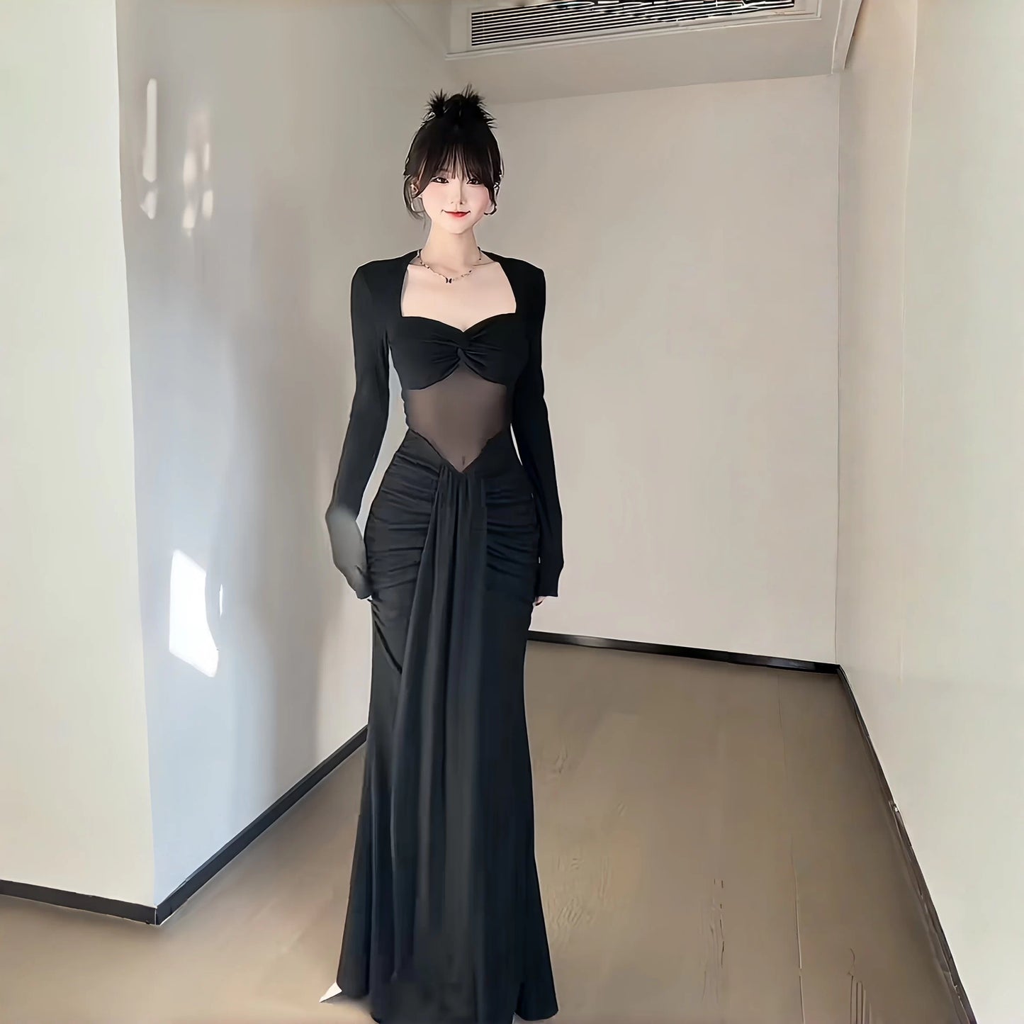 Black Women's Dress S218