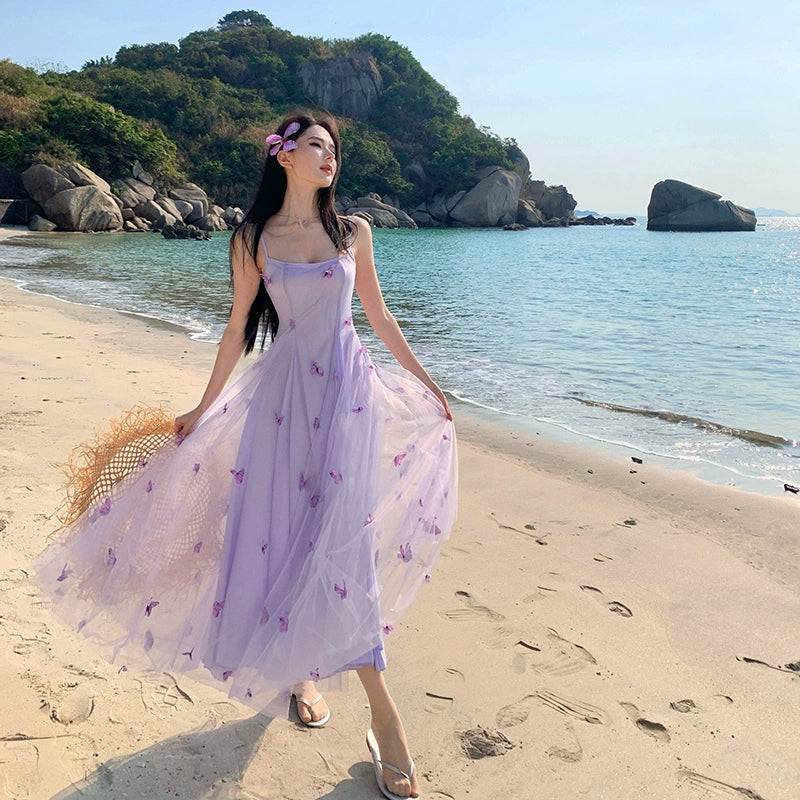 Purple Women’s Dress S936