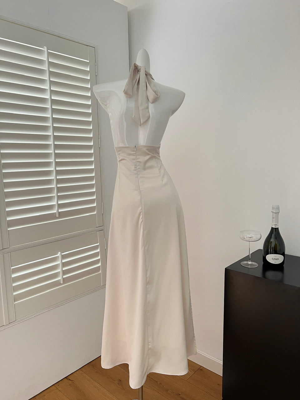 Sexy Mermaid Halter Summer Dress Holiday Party Birthday Outfits For Women DP0137