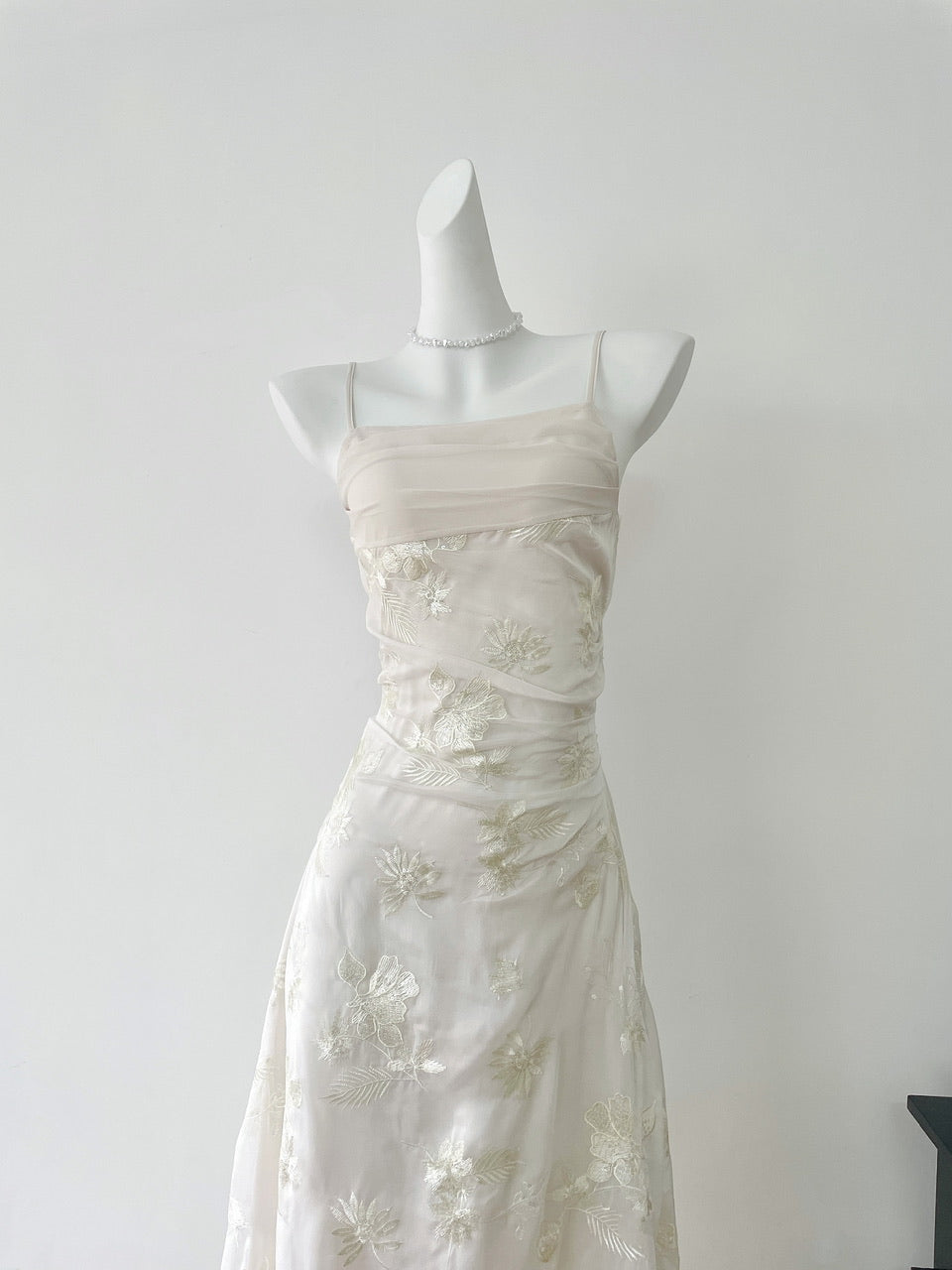 Cute Mermaid Spaghetti Straps Lace Long Summer Dress For Women DP0017