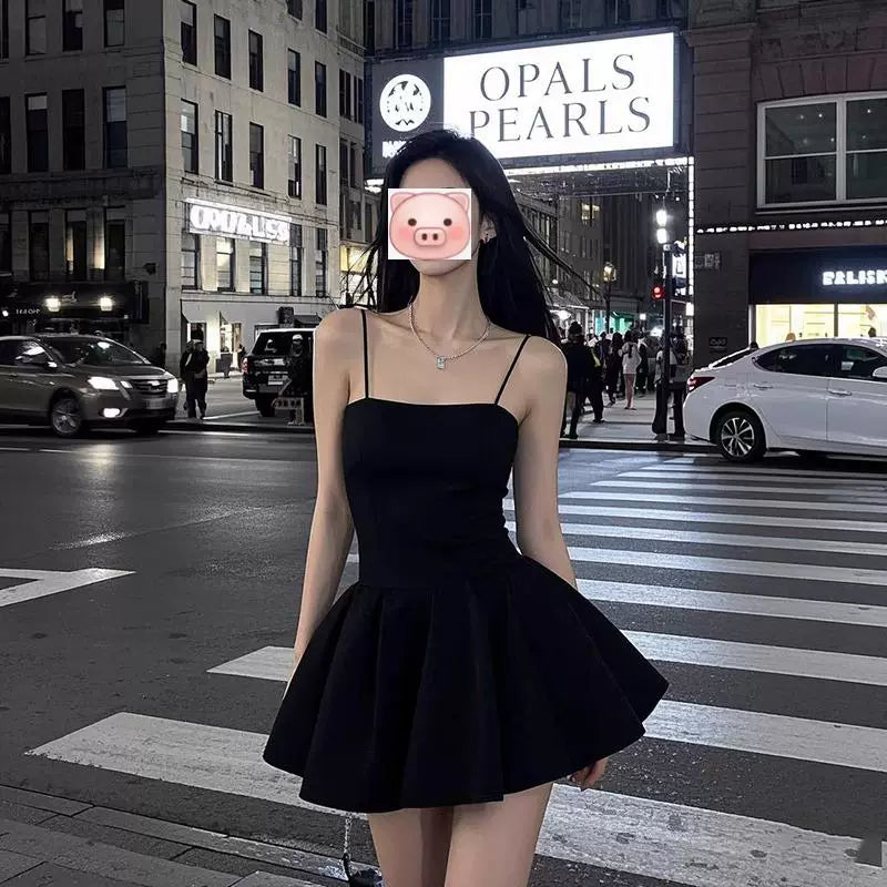 Fashion Black Dress S1024