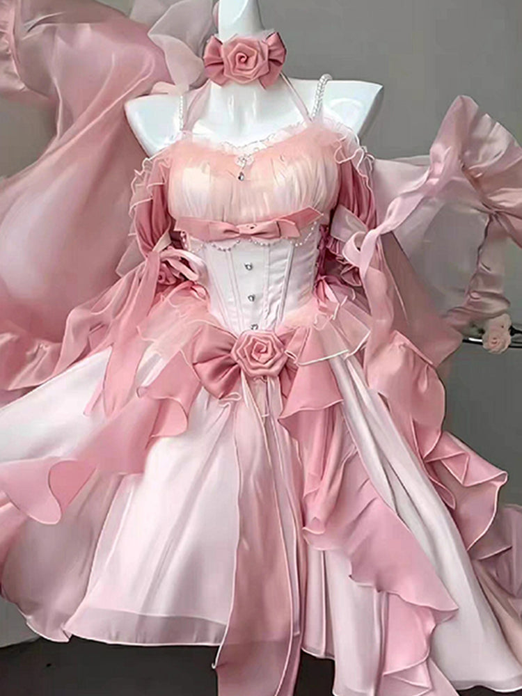 Sexy Ball Gown Off The Shoulder Short Sleeves 16th Birthday Dress Lolita Dress Birthday Outfits DP0216