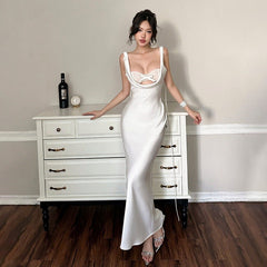 White Women's Dress S705