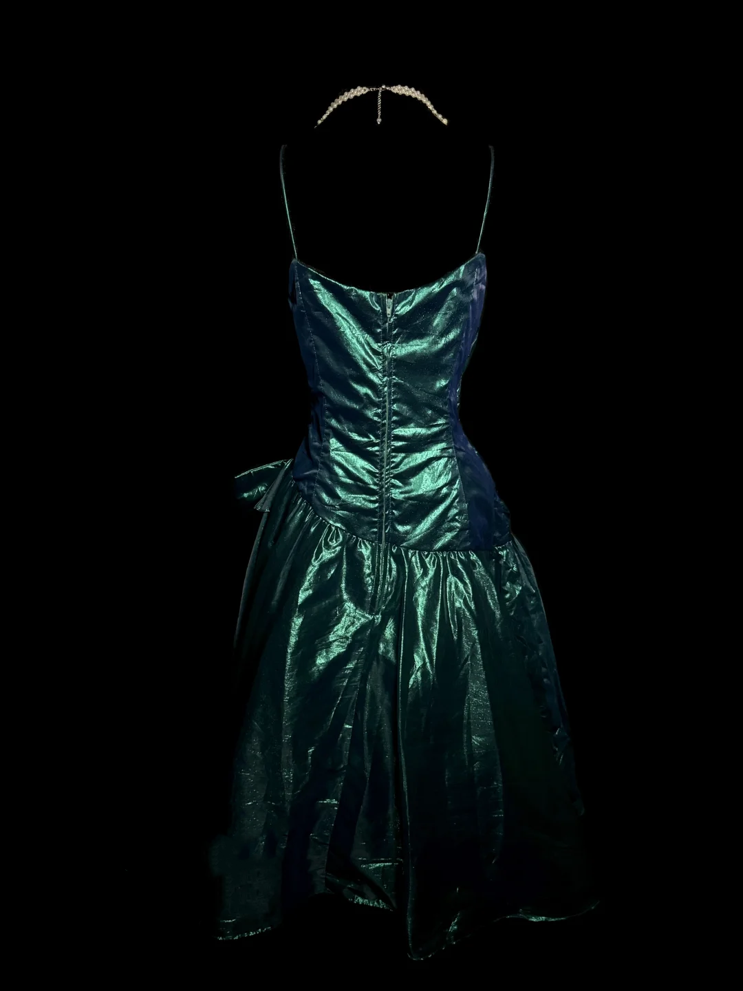 Classy Elegant Mermaid Spaghetti Straps Short Taffeta Sleeveless Prom Dresses H2979