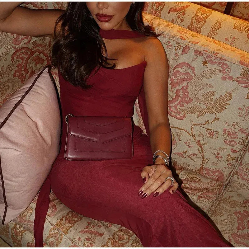 Robe de bal sirène sexy en mousseline de soie, décolleté en cœur, tenue d'invitée de mariage d'été formelle, W0165