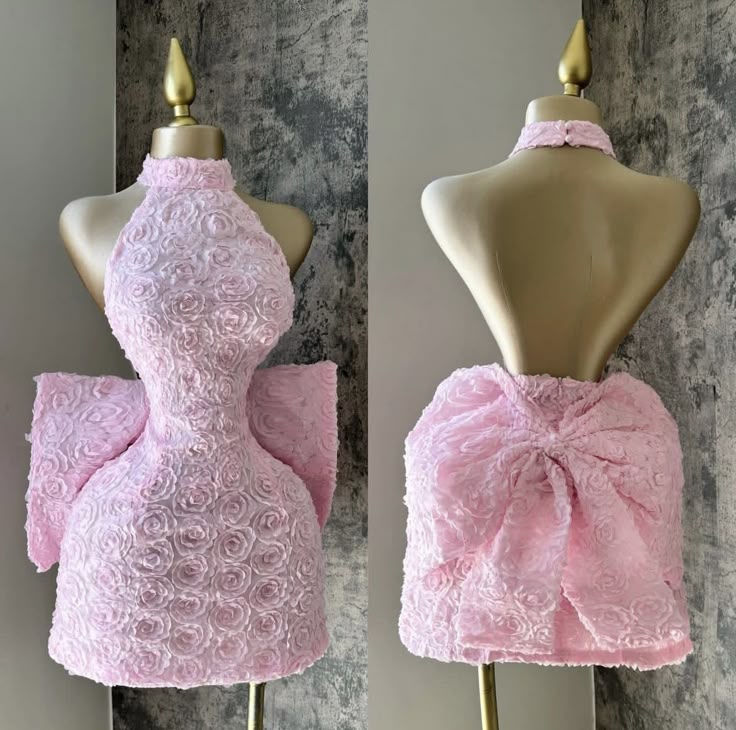 Pretty Sheath High Neck Pink Floral Summer 16th Birthday Dresses For Teens Hoco Dress Mini 21st Birthday Outfit Cocktail Dresses For Women W0568