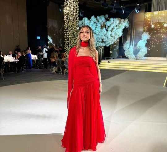 Classy Mermaid Strapless Red Long Chiffon Formal Prom Gown Summer Wedding Guest Dress Bridal Guest Dresses Wedding Outfits For Guest W1101