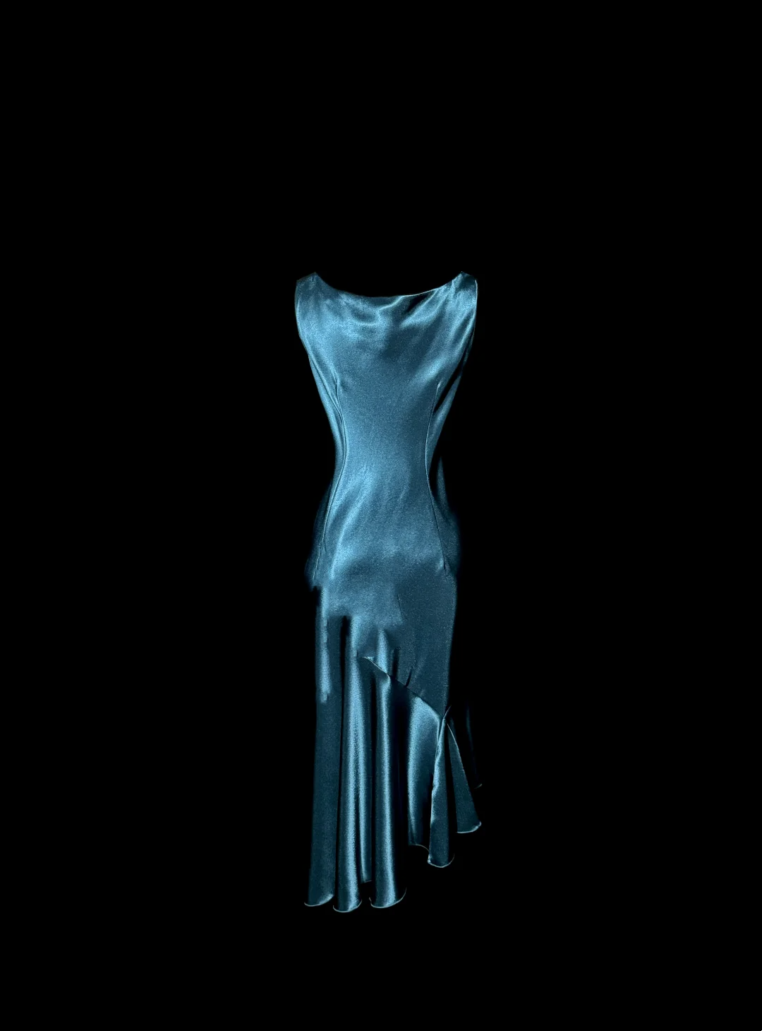 Vintage Mermaid Teal Blue Mother Of Bride Dress Satin Party Gown Knee Length For Summer Women Wedding W833