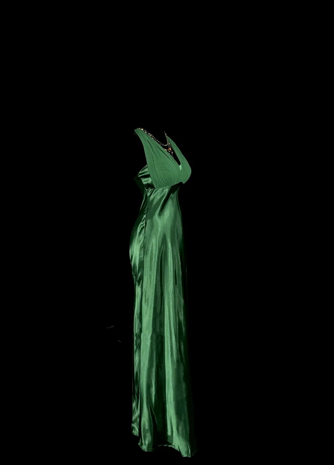 Vintage Mermaid Halter Dark Green 90s Chiffon Long Prom Dresses Party Dress 21st Birthday Outfits Graduation Dresses W851