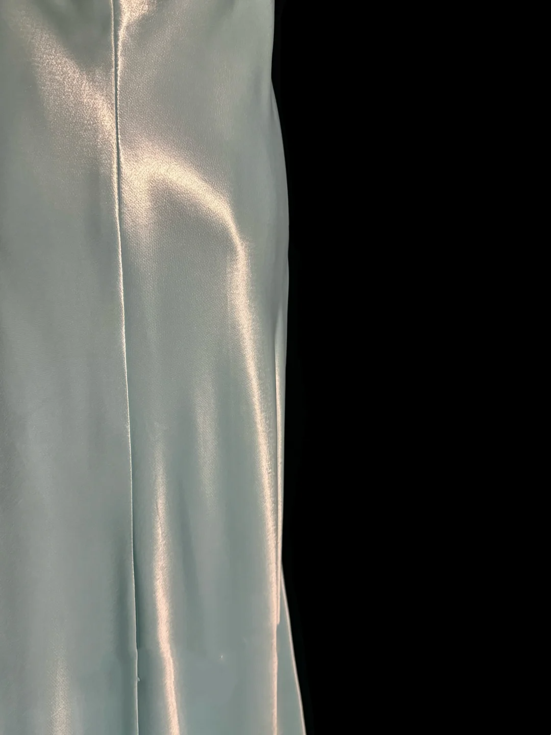 Robe de bal longue vintage à bretelles bleu ciel clair des années 90, tenue de soirée pour 20e anniversaire, robe de remise de diplôme, W853