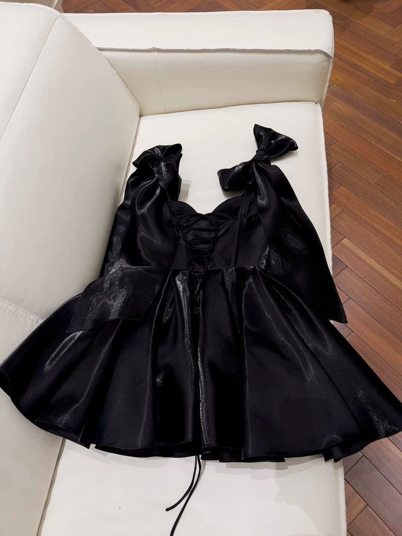 Sexy A Line Spaghetti Straps Sleeveless Formal Short 8th Grade Homecoming Dress Summer Middle School Hoco Dresses Birthday Outfits W978