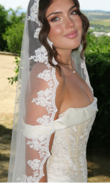 Chic Sheath Long Wedding Dresses Satin White Bridal Dresses Off-shoulder Bridal Gowns DP04669