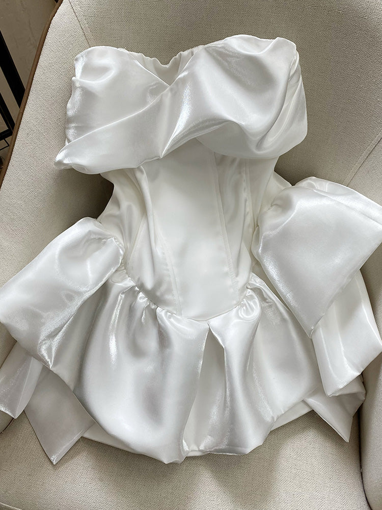 Cute A line White Short Homecoming Dress Summer Hoco Dresses Cocktail Dress For Senior Teens DP1765