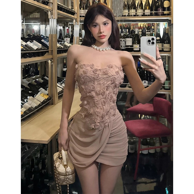 Apricot Women Dress S969