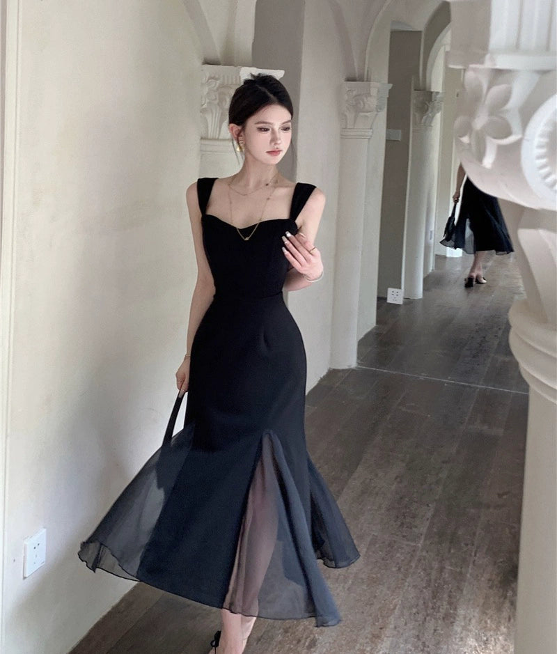 Robe noire pour femme S993