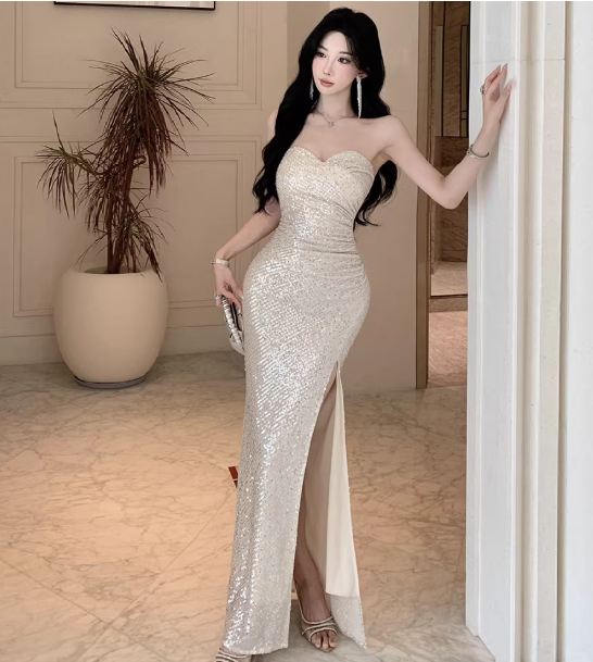 $49.99 | Gold Women's Dress S10