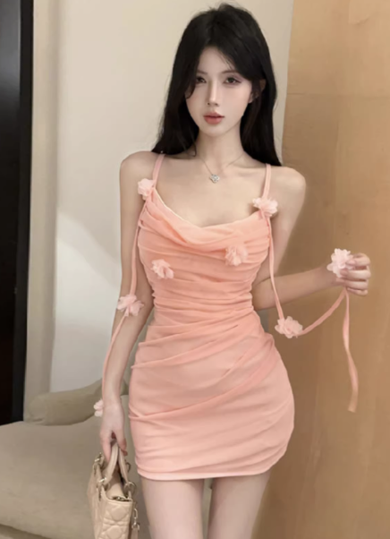 49,99 $ | Robe rose femme S40
