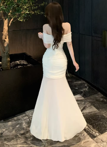 49,99 € | Weißes Damenkleid S62