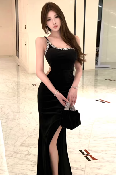 Black Women's Dress S78