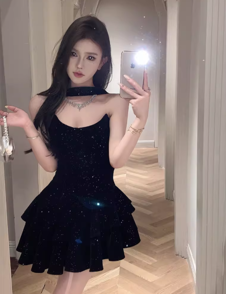 Black Women's Dress S89