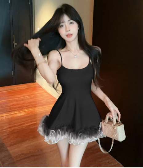 Black Women's Dress S276