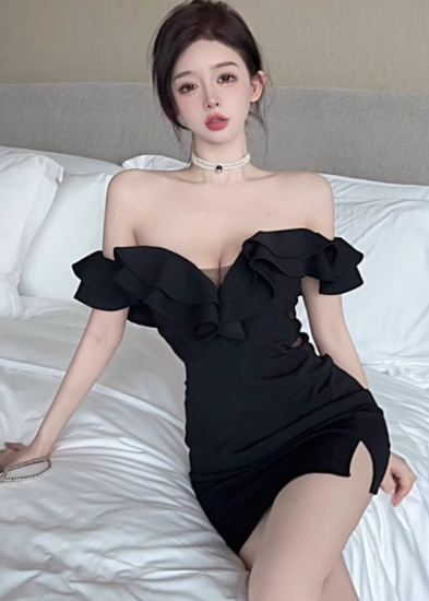 Black Women's Dress S269