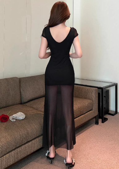 Black Women's Dress S268