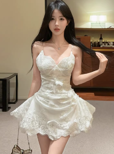 White Women's Dress S251