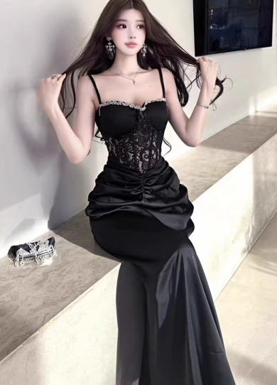 Black Women's Dress S263