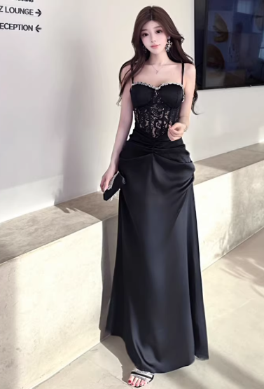 Black Women's Dress S263