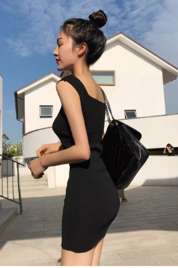 Black Women's Dress S312