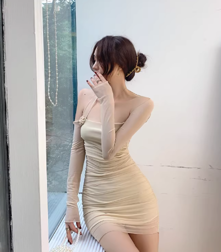 Apricot Women's Dress S317