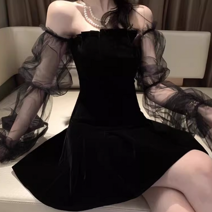 Black Women's Dress S322