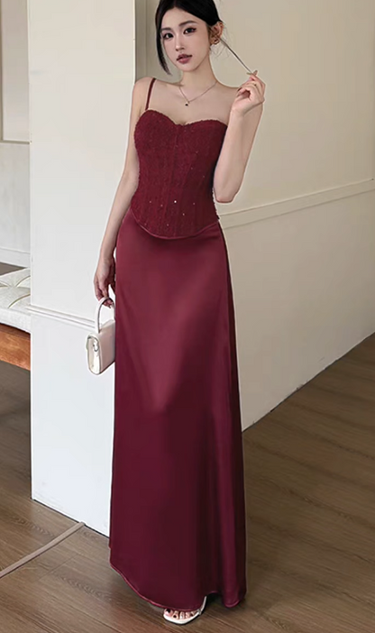 Blaues Damenkleid S101