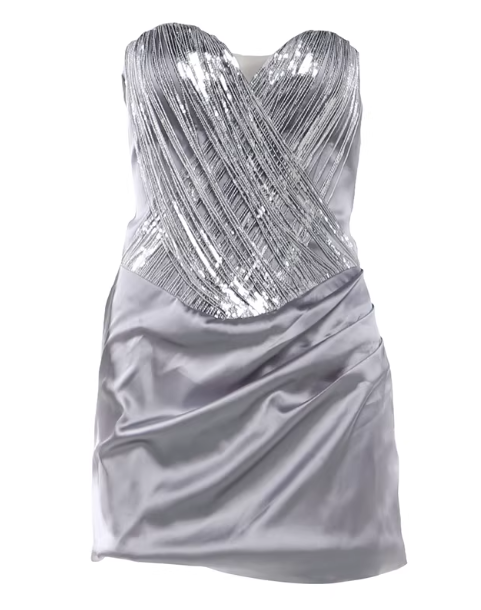Blaues Damenkleid S101