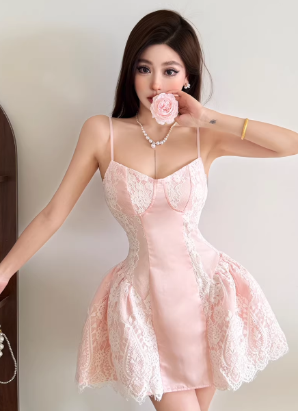 Robe bleue pour femme S101